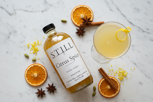 Citrus Spice Syrup Cocktail & Mocktail Recipes