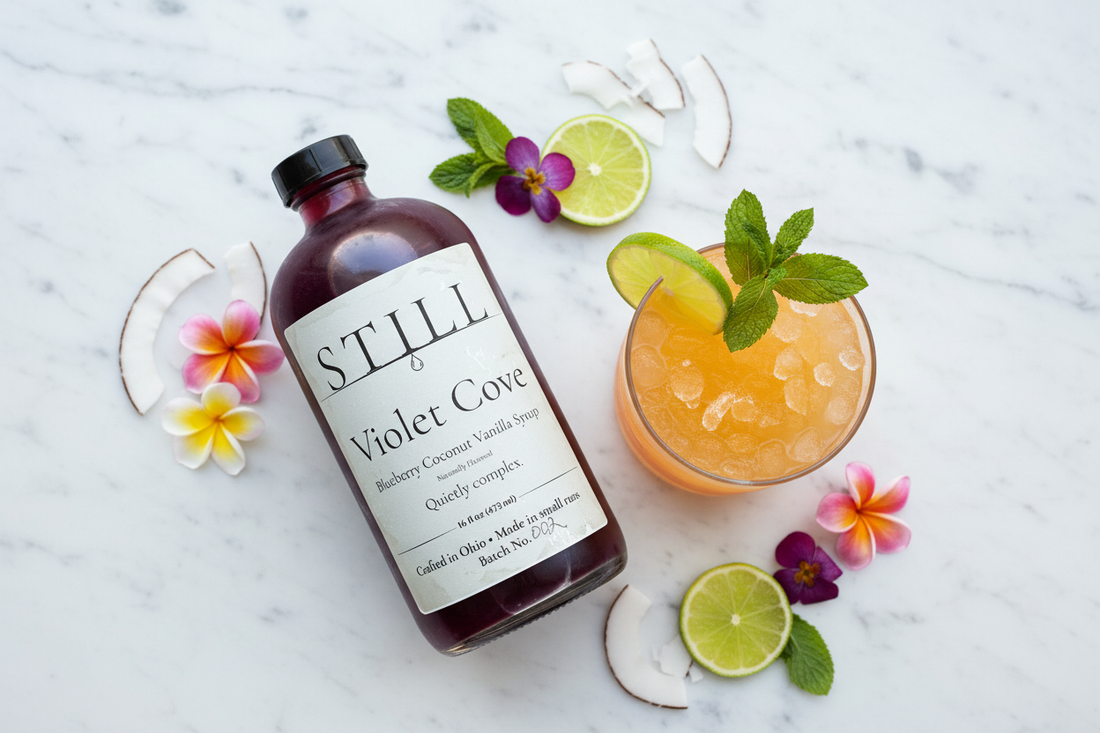 Violet Cove Syrup Cocktail & Mocktail Recipes